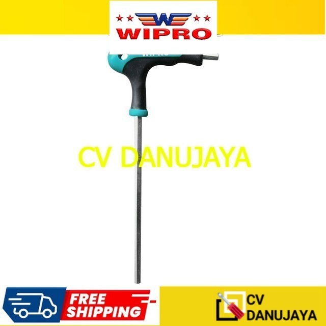 Wipro Kunci L Model Type T  Ukuran 4.0X150mm  5.0x150mm  2.0x100mm  2.5x100mm  3.0x100mm  6.0x150mm