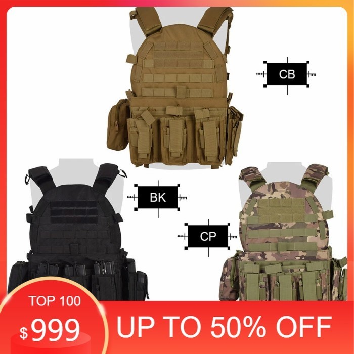 [ZONA MILITERY] ROMPI TACTICAL/ BODYVEST TACTICAL ACM IMPORT/ BODY VEST IMPORT 4051 - Multicam