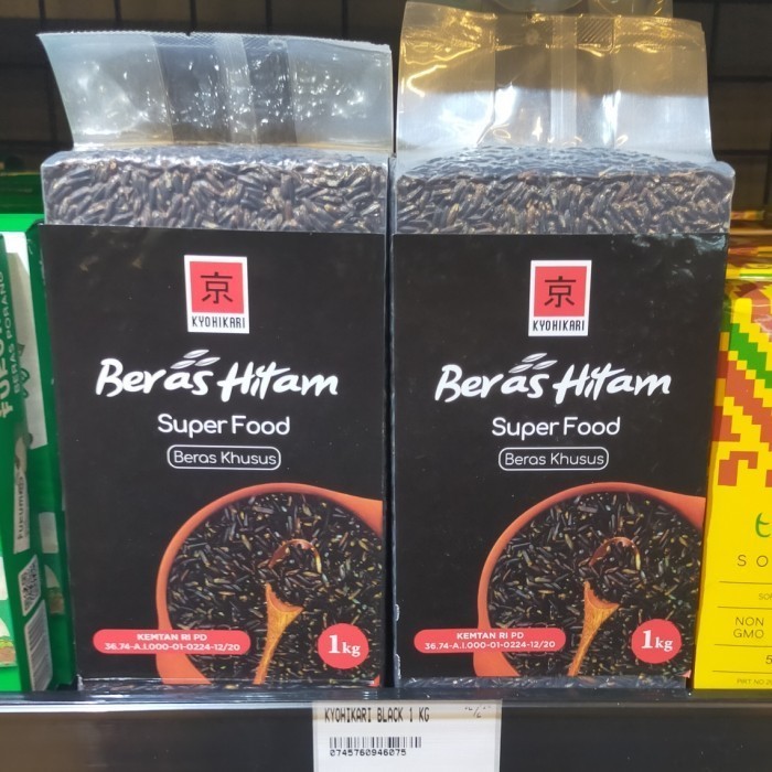 

kyohikari black rice 1kg beras hitam superfood