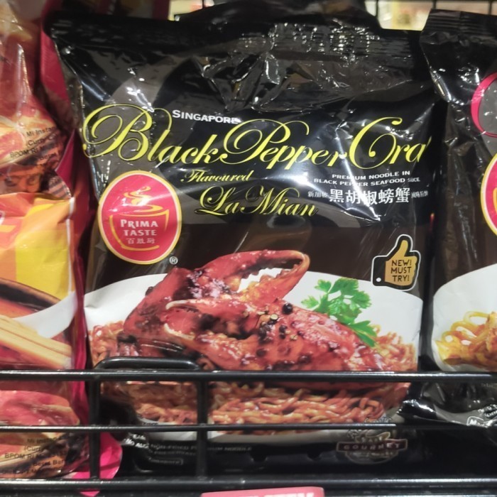 

prima Taste black pepper la Mi'an mie noodle 185gr