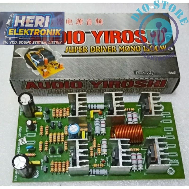 kit Driver PA Yiroshi Driver 1500w by BME