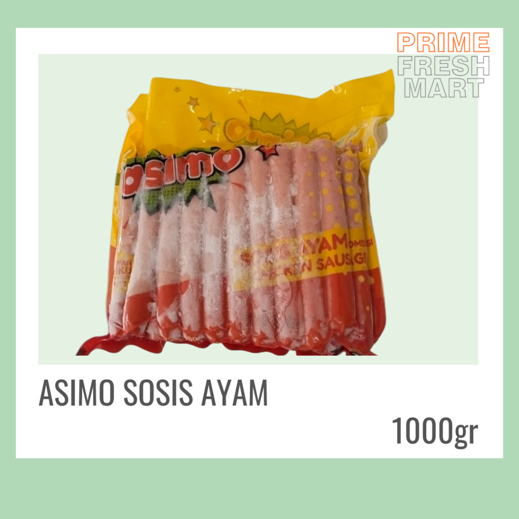 

Asimo Sosis Ayam 500gr & 1000gr