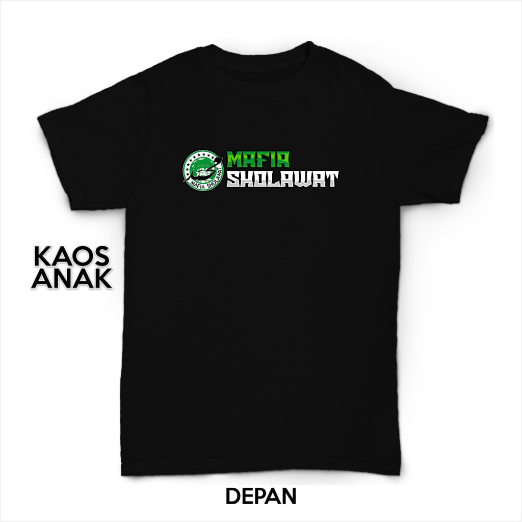 KAOS DISTRO SHOLAWAT - BAJU KAOS ANAK MAFIA SHOLAWAT MAFIS NUSANTARA KATUN - ✅