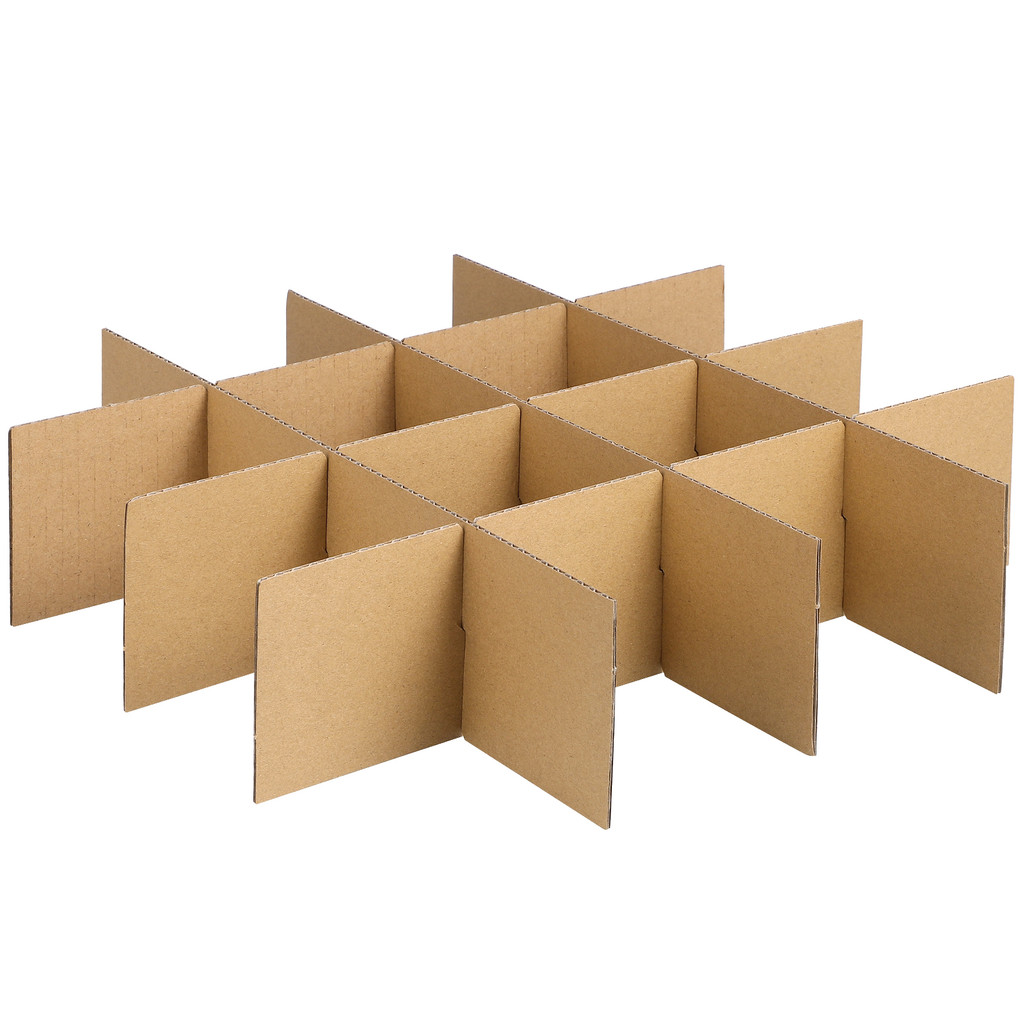 

Shipping Carton Dividers Cardboard Boxes for Glass Partition Packing Paper Moving