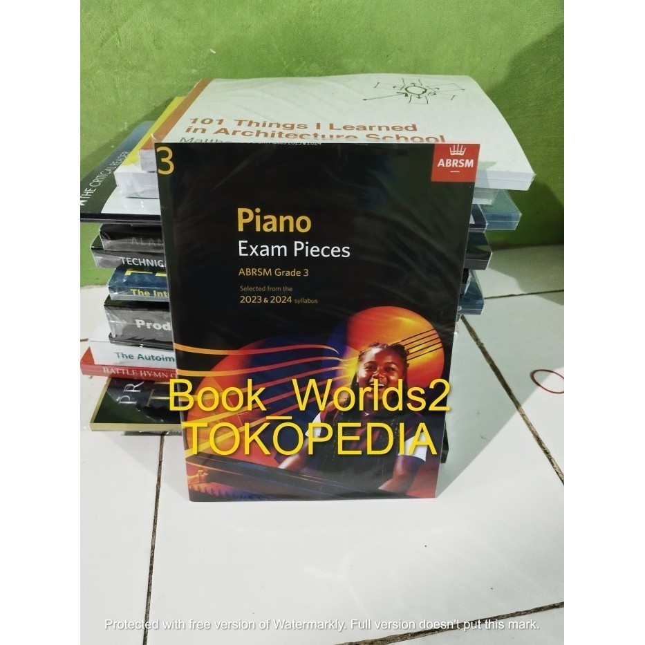 B buku ABRSM Grade 3 Piano Exam Pieces 2023-2024