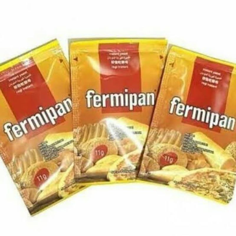 

Ragi Fermipan Sachet 11gr Instant Dry Yeast Pengembang Roti - [213]