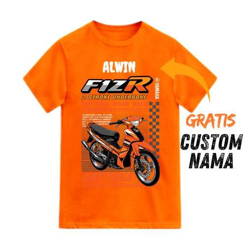 Lopus_Store - Kaos Baju T Shirt Distro Anak Gambar Motor YAMAHA F1ZR F1 ZR 2 Stroke UNDERBONE | NATI