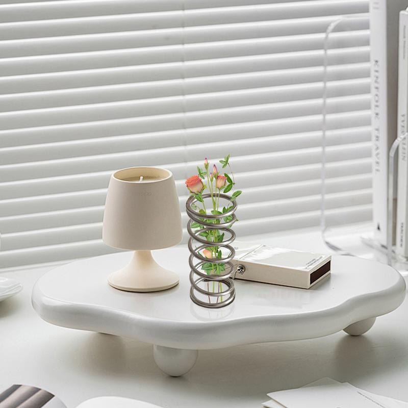 

Desk Pencil Holder Pen Organizer Cup Stainless Steel Pencil Holder Novelty Vase Household Ornament Makeup Brush Container For