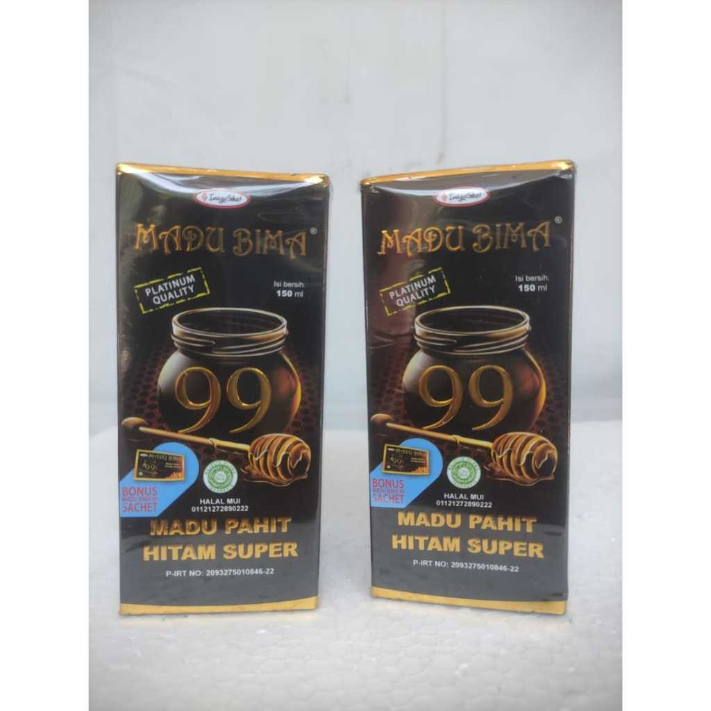 

Madu Bima 99 Isi 150ML - Madu Pahit Hitam Super