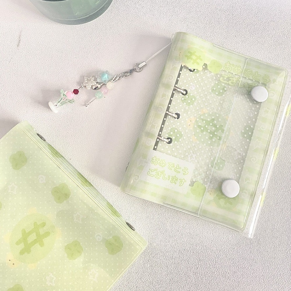 

Creative 5 Holes Photocards Organizer Loose-leaf Refill Hand Account Book Rings Binder File Folder Stationery Card Collect Book