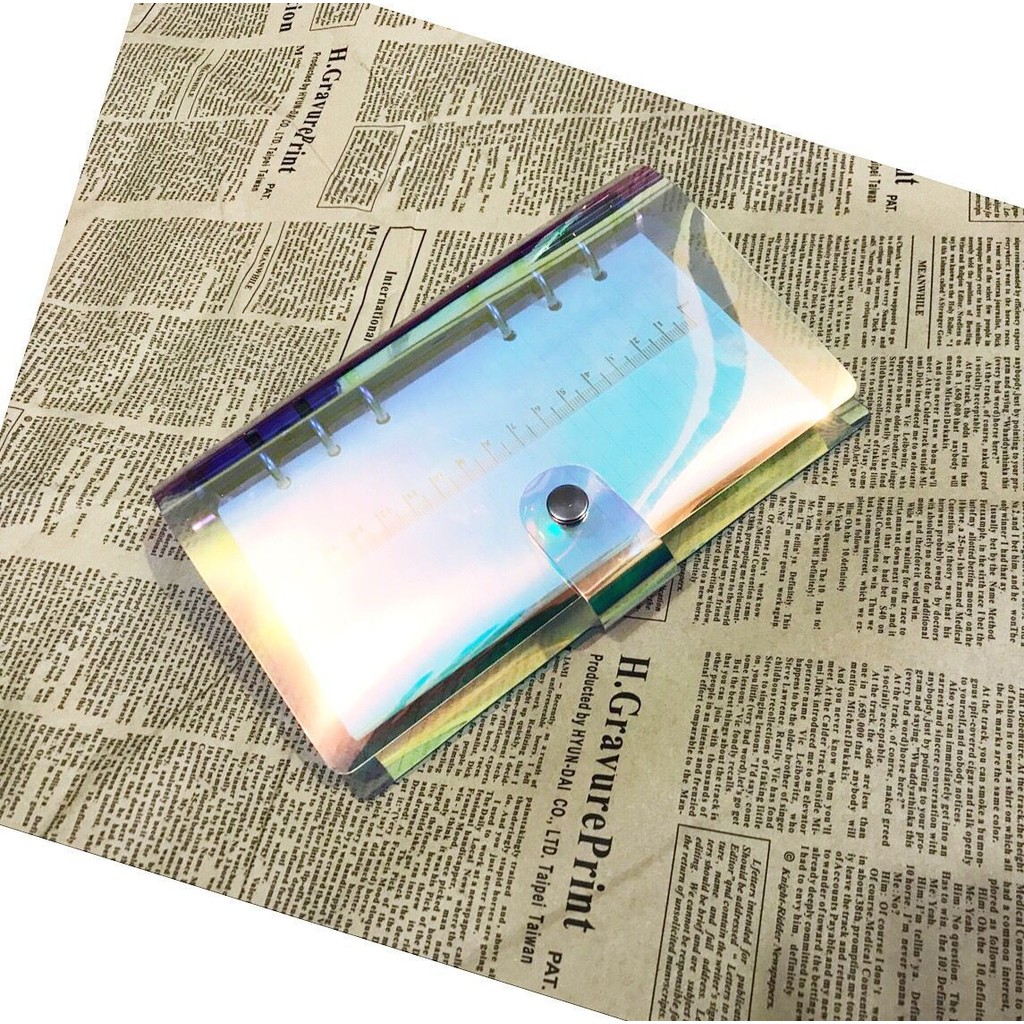 

2025 A5 A6 Laser Notebook Planner Organizer Binder Books Journal Sketchbook Accessories Diary Office Supplies Notebook