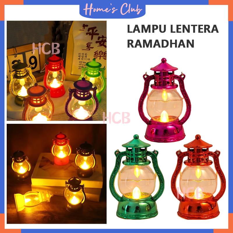 Lampu Lentera LED Dekorasi Ramadhan Minimalis / Lentera Mini Souvenir Lampu LED
