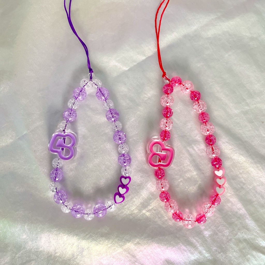 Beads Strap Gantungan Handphone Notes. (ML) Gantungan HP bracelet gelang / Lanyard HP estetik / Phon