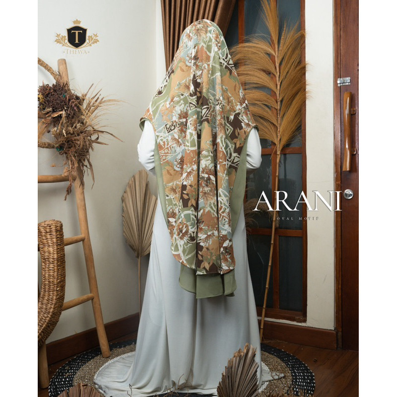 COD THEWA Kerudung/Khimar/Hijab “Arini Ovl Motif”