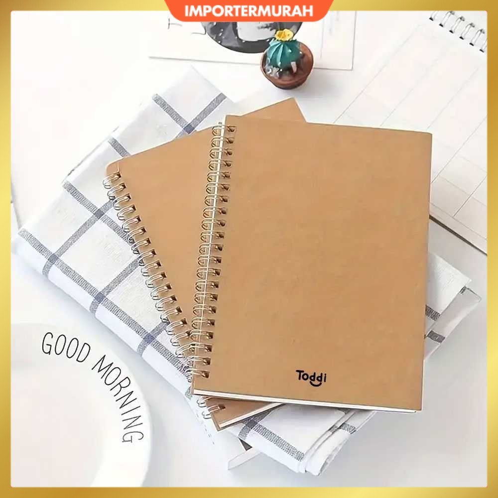 

Toddi Buku Jurnal Softcover Notebook Diary 68GSM 100 Halaman - TD5
