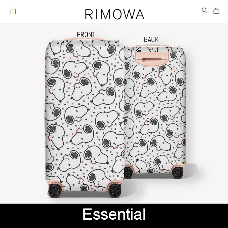 Luggage Cover RIMOWA Essential Snoopy 001 / Sarung Koper Rimowa