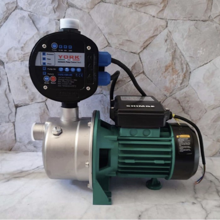 Pompa Dorong Shimge 370W Booster Semi Jet Otomatis