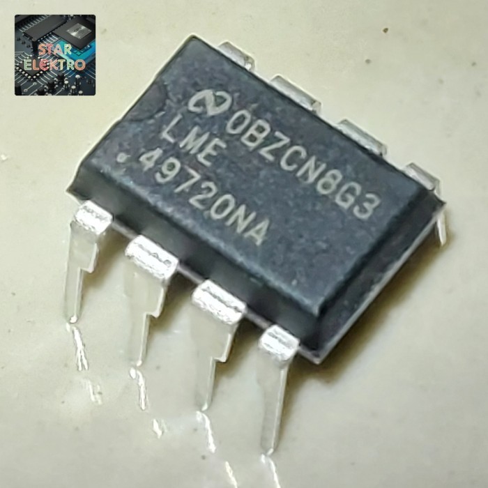 DnG27 LME 49720NA Dip-8 LME49720NA LME49720 IC Dual OpAmp 49720 55MHz Audio