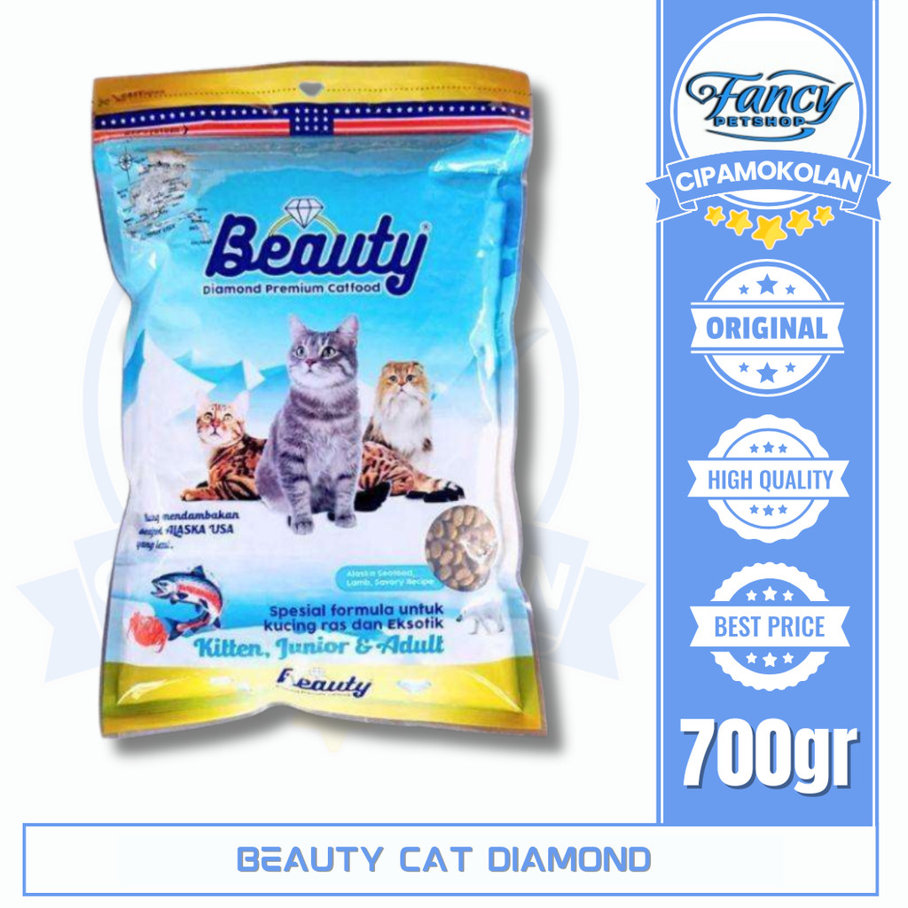 Beauty Diamond Cat food Spesial Urinary 700gr Untuk Kitten & Adult