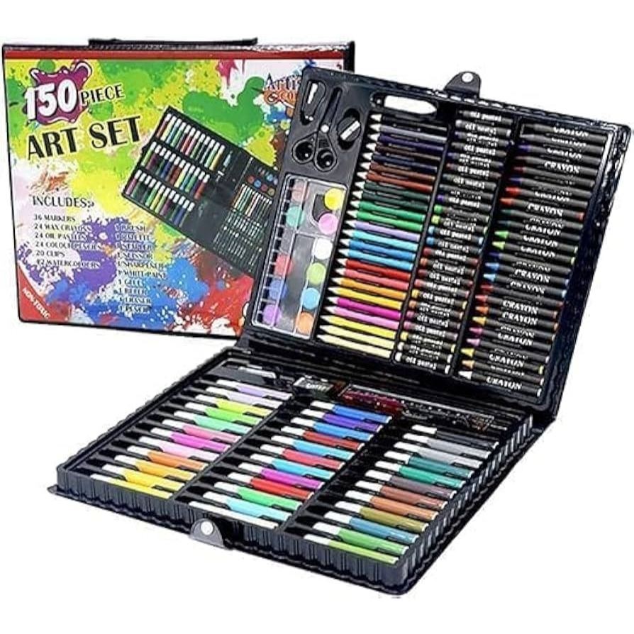 

Crayon Pensil Warna Art Set Pensil Warna Crayon isi 150pcs items murah lengkap