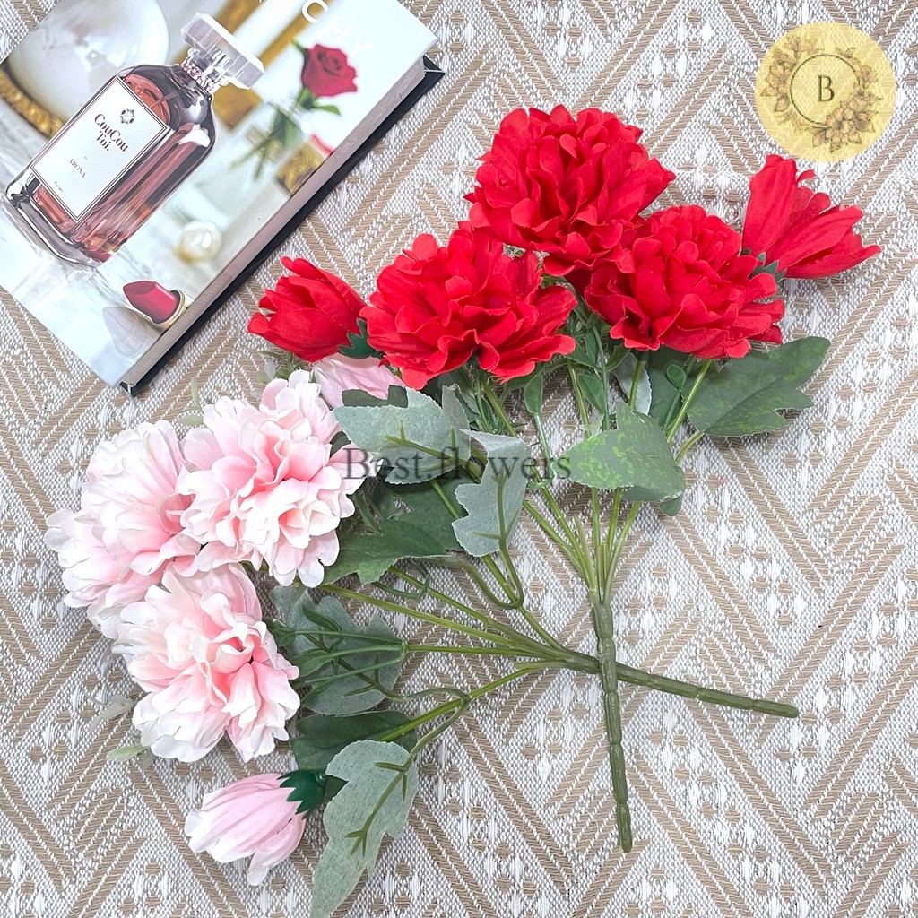 BUNGA CARNATION ANYELIR/BUNGA CARNATION ANYELIR BUCKET/ BUNGA ANYELIR IMPORT (NK-38)