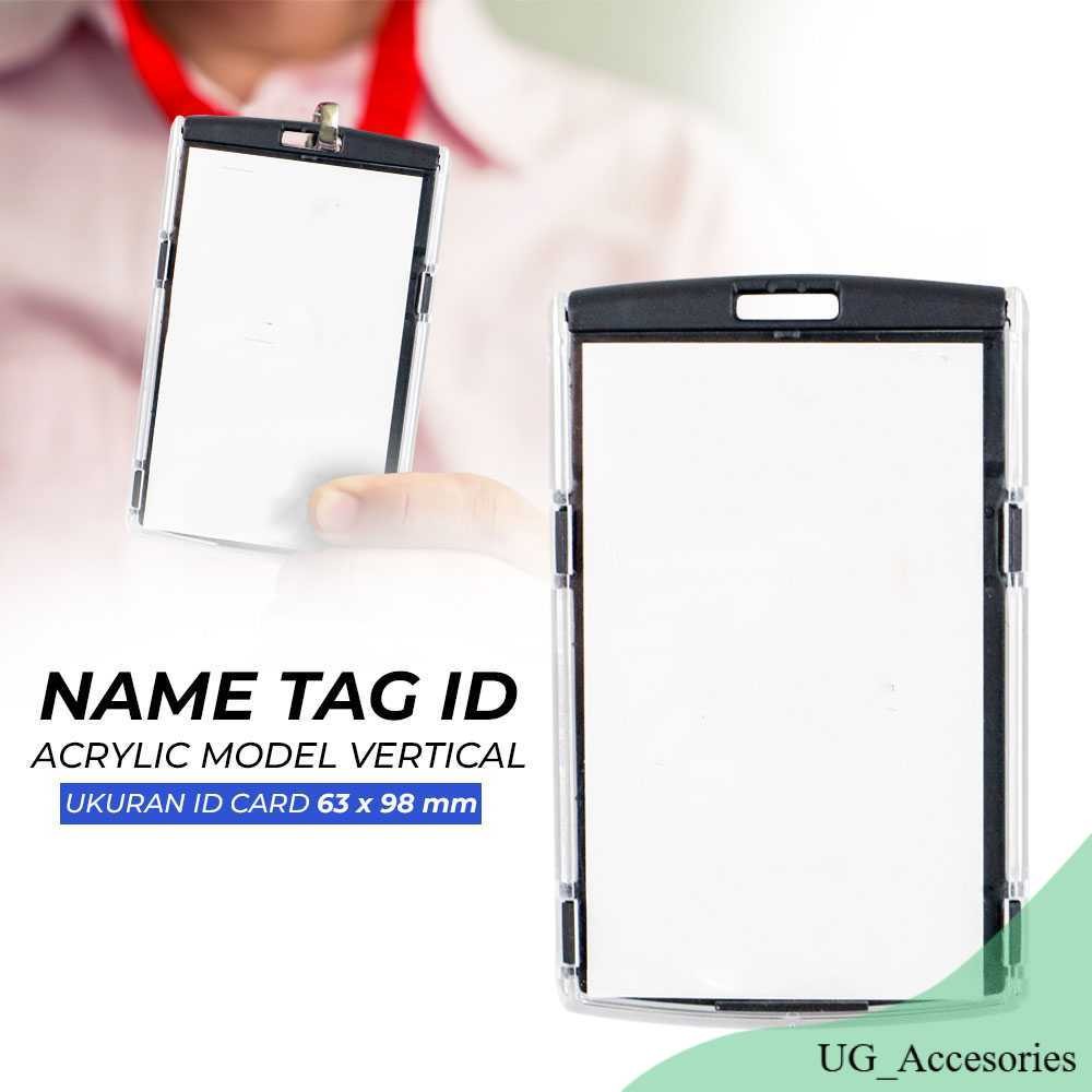 

REAP Name Tag ID Acrylic Model Vertical - 7117
