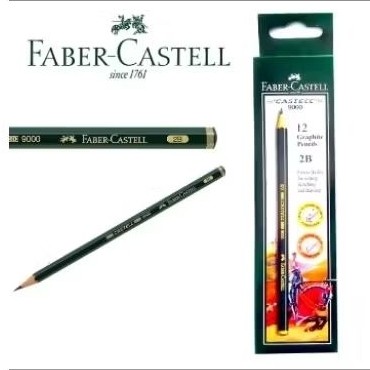 

Faber Castel 2B Pensil Ujian isi 12 picies