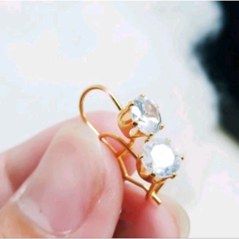 ANTING DESY TITANIUM MATA SATU ANTING WANITA DEWASA