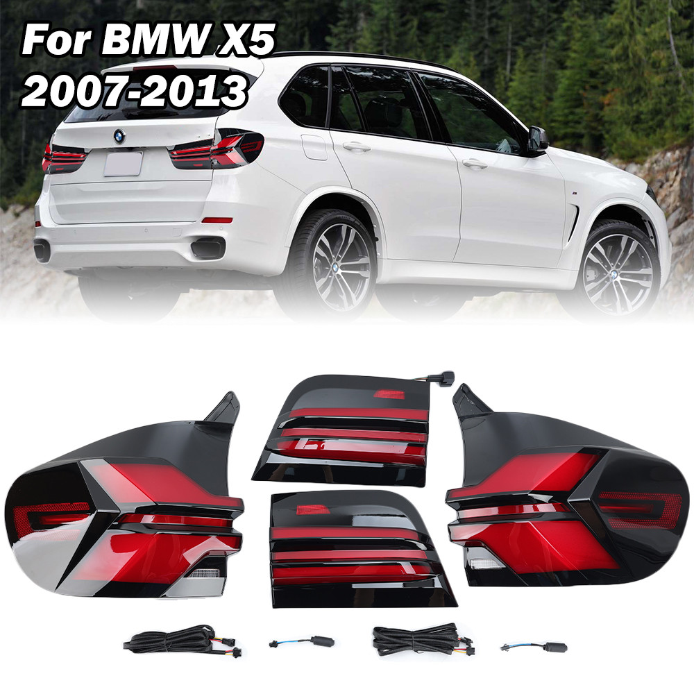 1 Set Tail Lights for BMW X5 E70 2007-2013 LED Rear Lights Driving Lamp Reverse Lamp Brake Lamp Rear