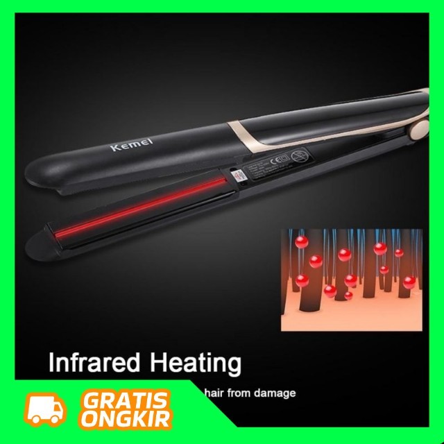 KEMEI CATOK RAMBUT CATOKAN RAMBUT INFRARED KM2219 KM-2219 2IN1