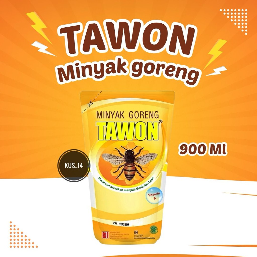 

Minyak Goreng Tawon 900ml (ECER) Kemasan Refill