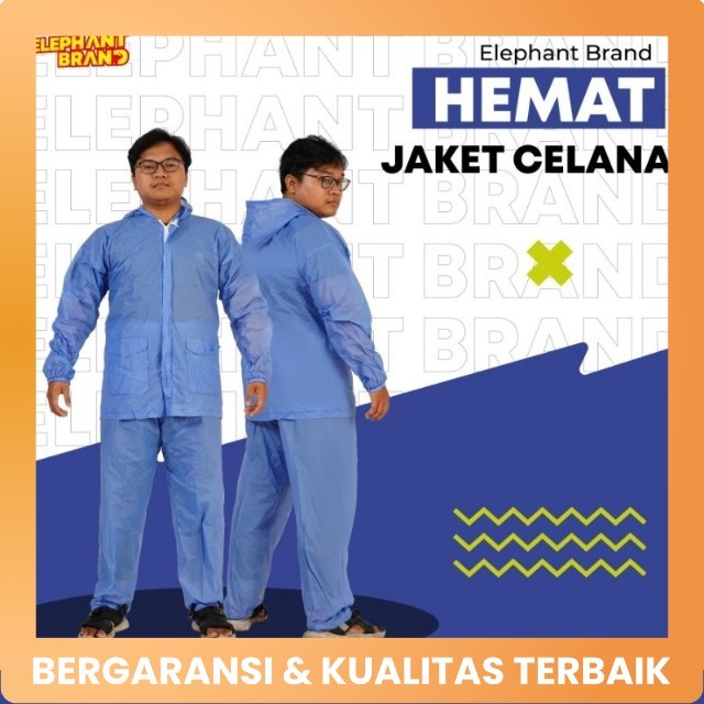 ELEPHANT BRAND JAS HUJAN JAKET CELANA HEMAT