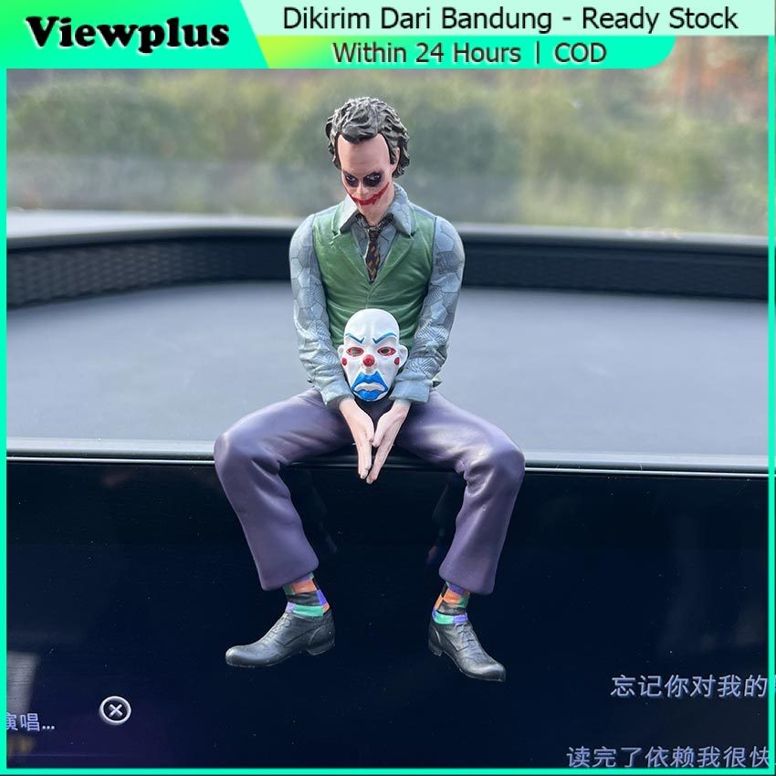 Action Figure Joker 11cm PVC Badut Heath Ledger Marvel Suicide Squad Joker Toy