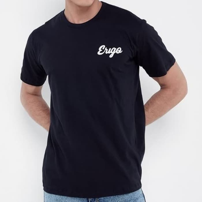 T-Shirt baju kaos skena cowok ERIGO Printing Cotton Casual COD