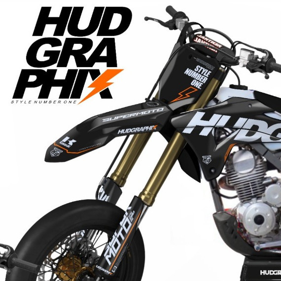 Decal stiker motor Crf150L/R 450HRV Gordon KLX/D-Tracker 150/140/230/250 WR 155 Diablo 230 Ts125 Ori