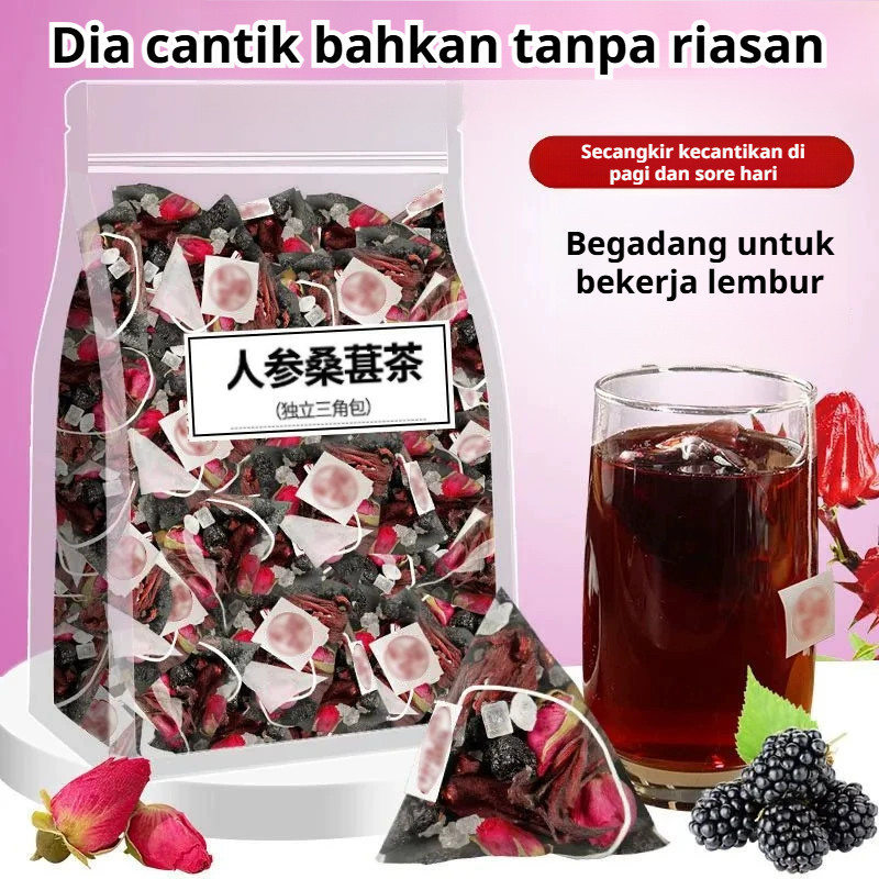

【Kirim dalam 24 jam】 [Tidak takut begadang/Menghilangkan rasa lelah]100% ORIGINAL Premium Tea /Teh Celup Rempah/Teh Murbei Ginseng Wolfberry/teh kesehatan