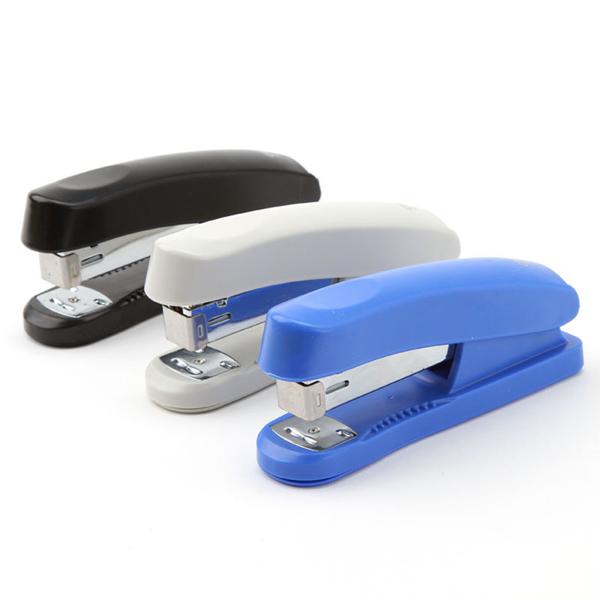 

Portable Stapler Paper Binding Students Stationery Office School Supplies Books Fixed Machine Labor-saving Staplers