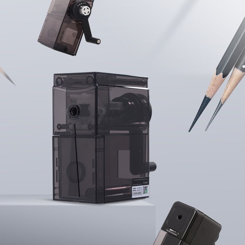 

Professional Long Point Sketch Pencil Sharpener Manual Hand Crank Sharpeners for Artist Art Student Stationery