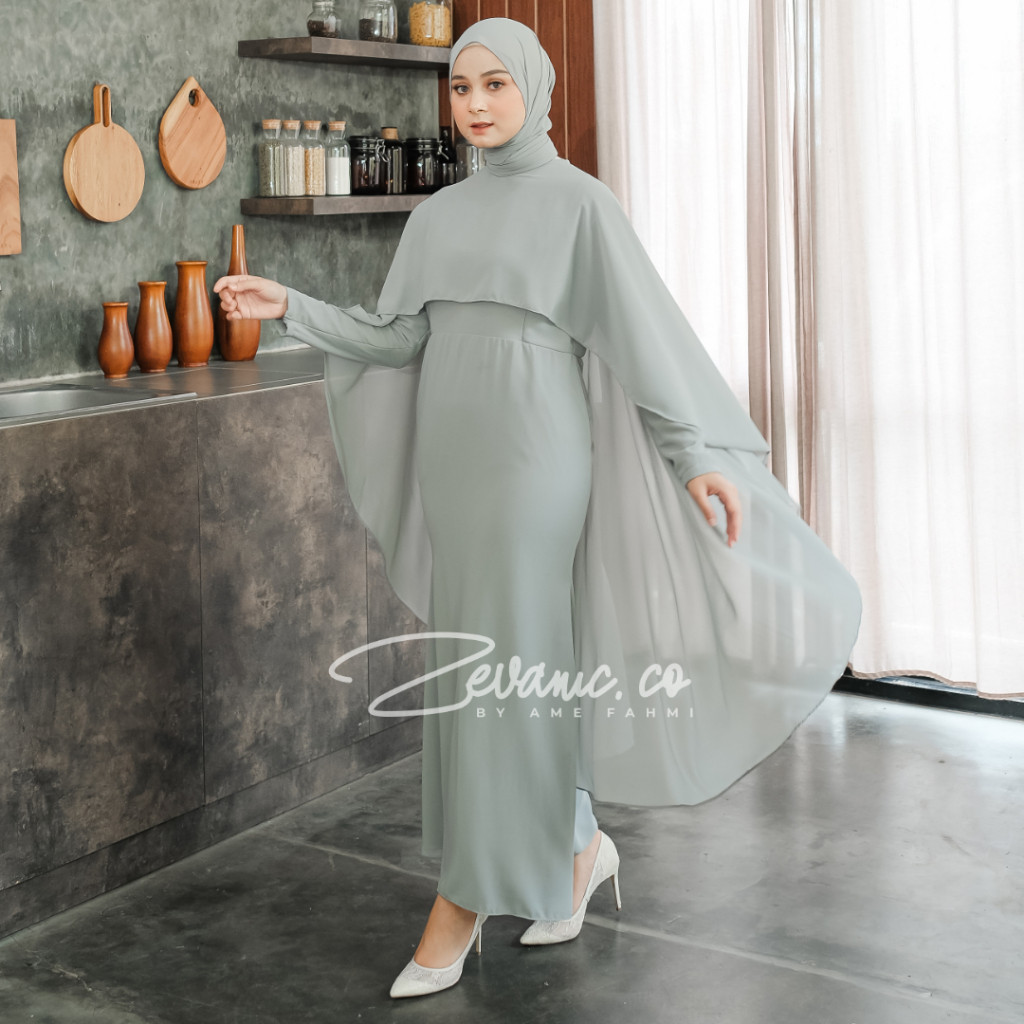 Gamis Pesta Mewah Elegan Terbaru Zuhair Kaftan