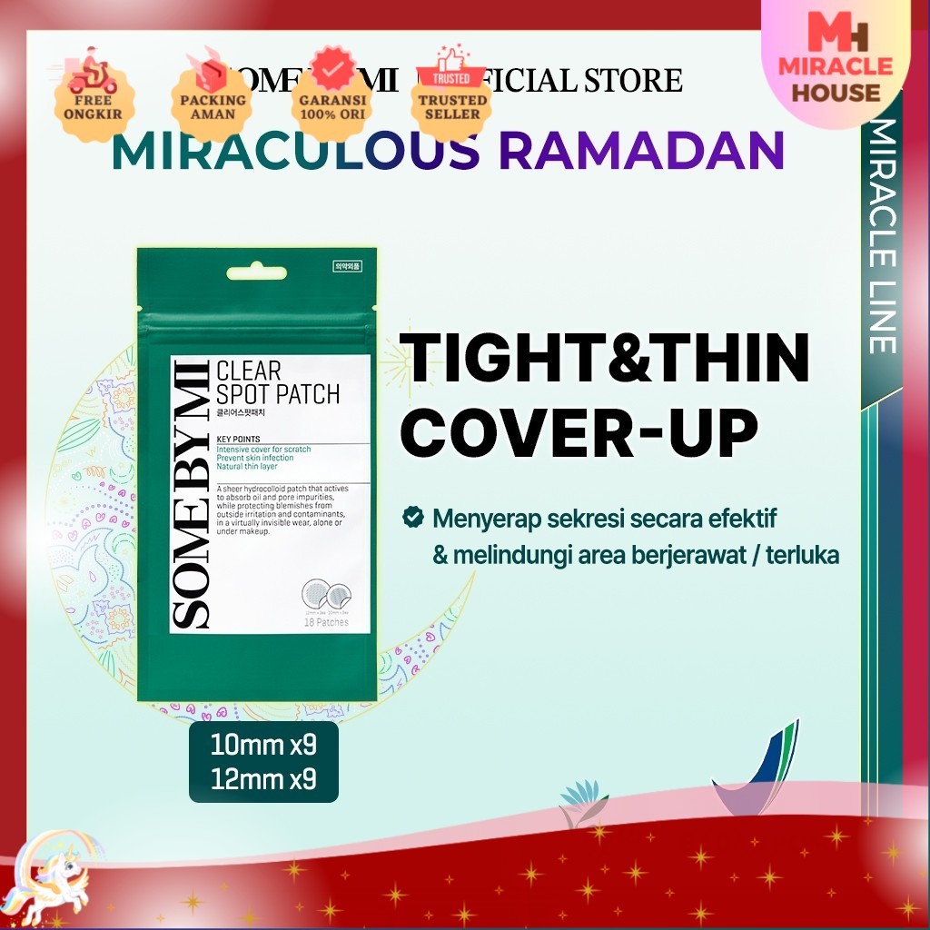 SOME BY MI 30 Days Miracle Clear Spot Patch / Pimple Patch somebymi clear acne patch