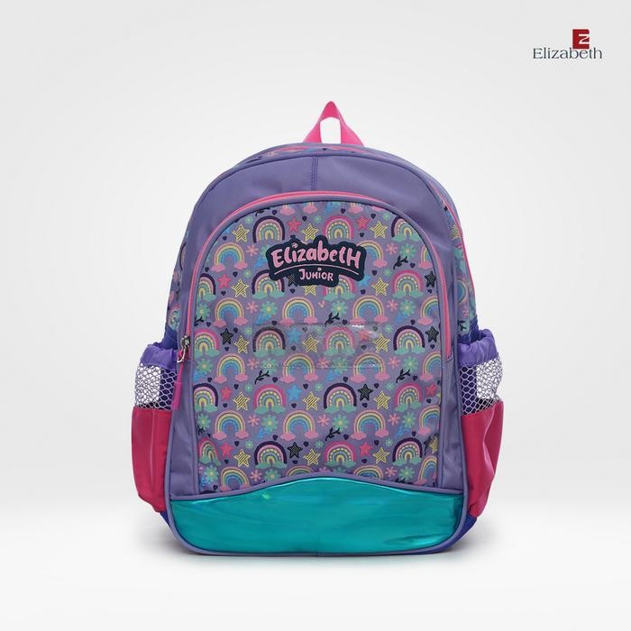 "F.SK" - TERMURAH Tas Sekolah Elizabeth Backpack 0032-0968 - Purple
