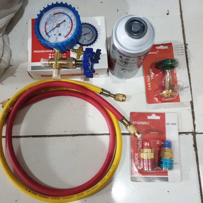 PAKET PENGISIAN FREON MOBIL .KULKAS