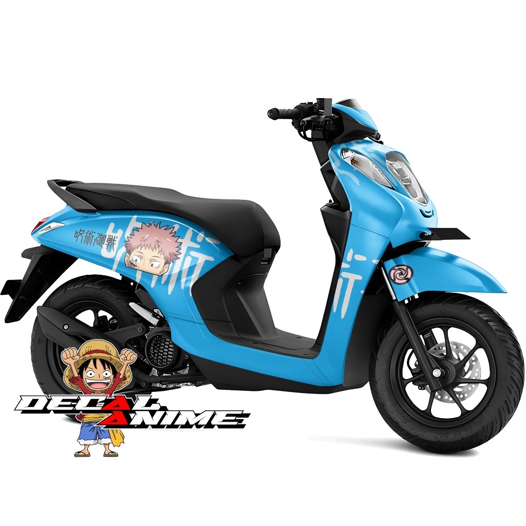 Decal Stiker Genio Full Body Sticker Genio Full Skotlet Variasi Anime - Jujutsu Kaisen