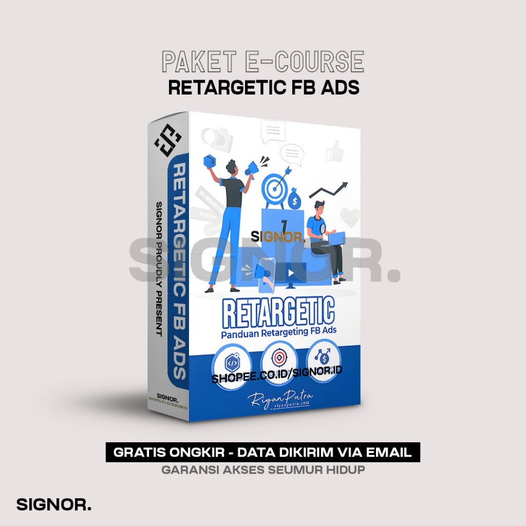 [K8404] Retargetic FB ADS - Mastering Iklan Facebook Secara Efektif dan Efisien Anti Boncos - Materi