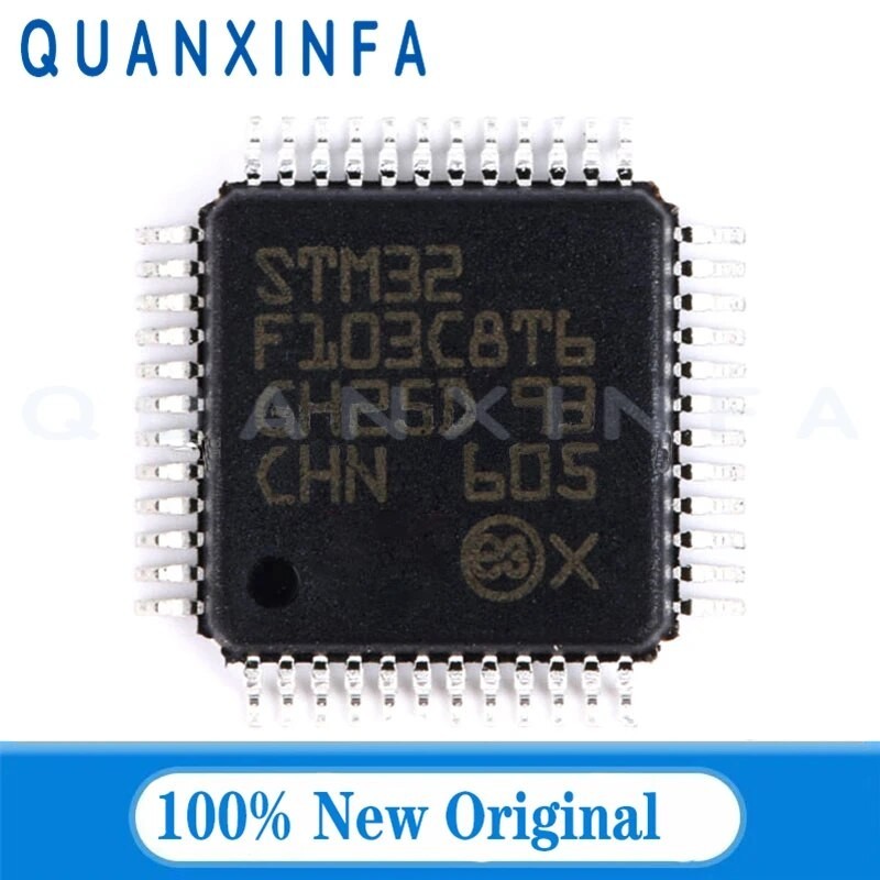 10PCS STM32F103C8T6 32F103C8T6 LQFP48 64K flash memory chip new original