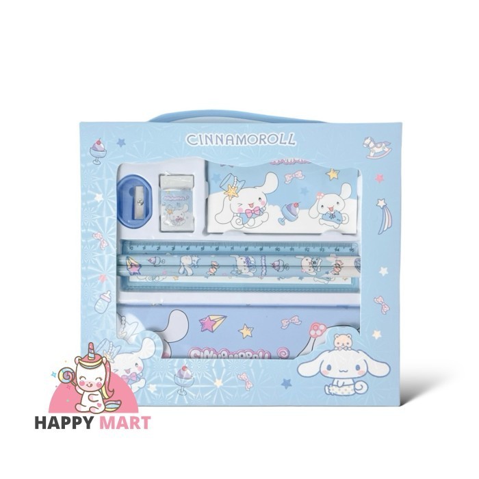 

Kotak pensil set notes motif sanrio kuromi / melody / cinnamoroll - Kuromi