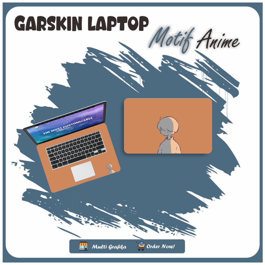 Sticker Laptop Motif Cute Cover Protector Notebook Skin Garskin  Minimalis dan Cantik Pelindung Lapt