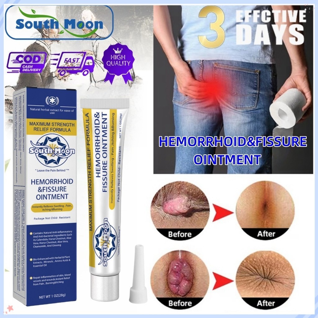 South Moon Hemorrhoids Ointment Obat Salep saleb Krim Cream Wasir Ambeien Ambeyen Ambien Hemoroid He