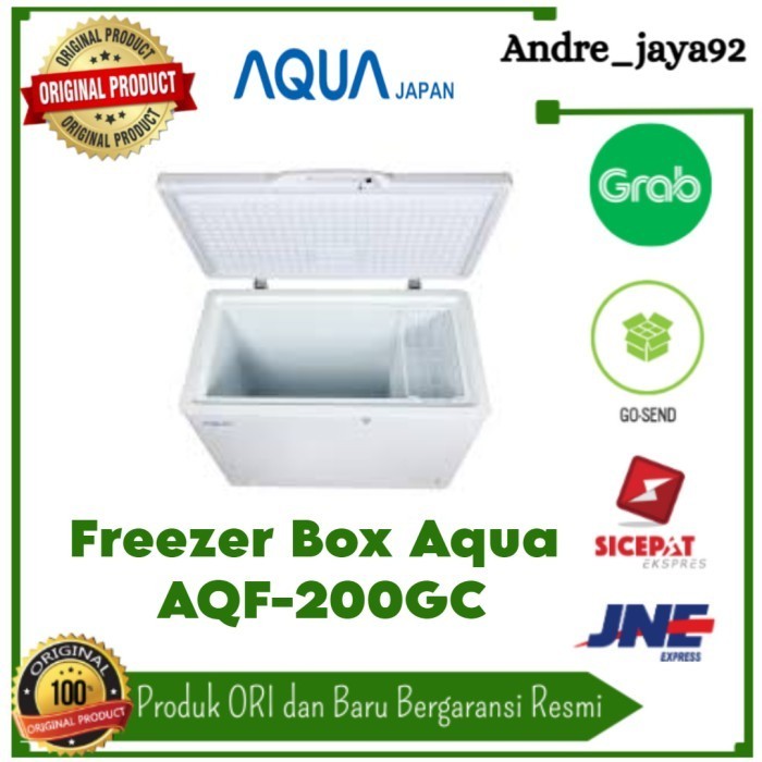 Freezer Box Aqua 200 liter AQF-200/AQF200GC