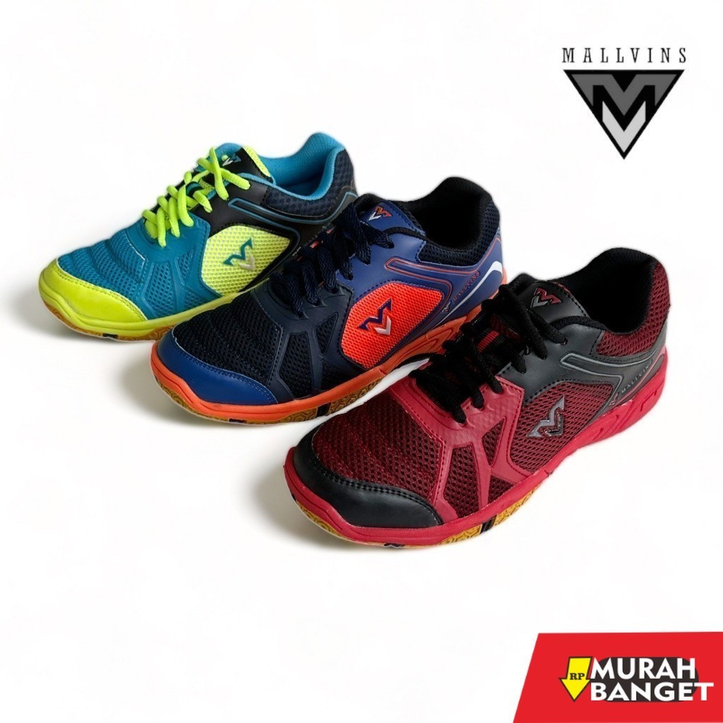 Sepatu olahraga- Sepatu Badminton Mallvins All Series MVB